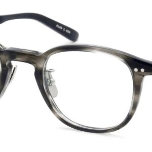 YELLOWS Plus Alan C model eyeglasses with Sunglasses attachment - Gray -